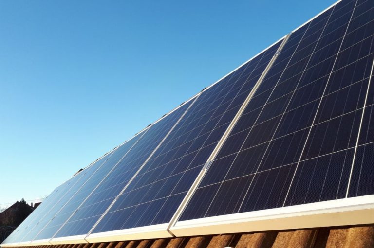 Gershoj Oroszlány napelem rendszer 212 kW