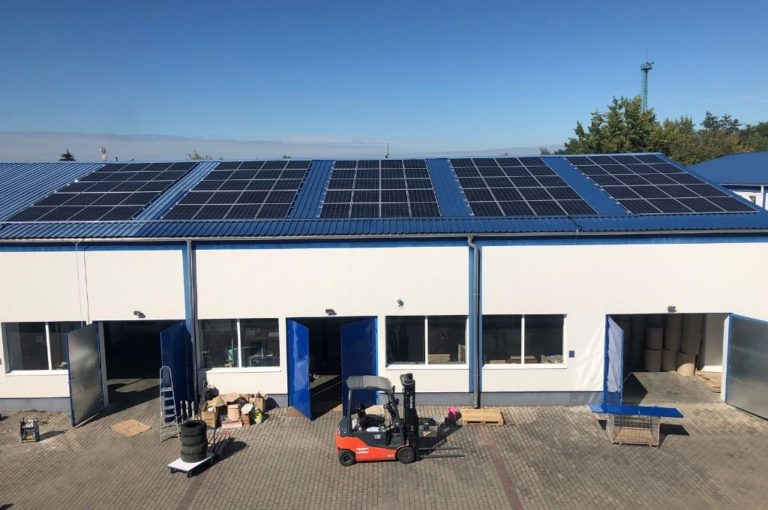 Gershoj Tata napelem rendszer 285 kW