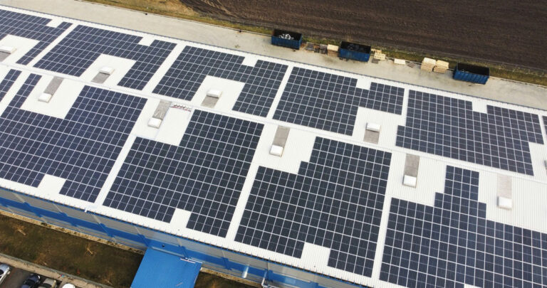 Gershoj Tata napelem rendszer 840 kW