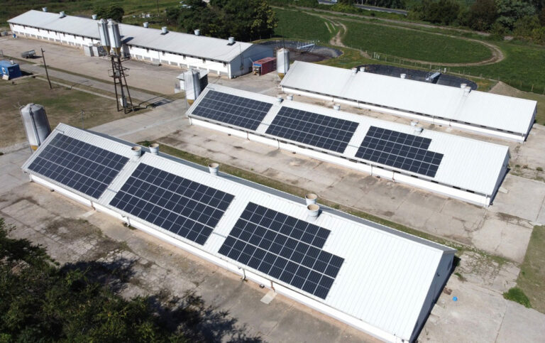 Gershoj Neszmély napelem rendszer 67 kW