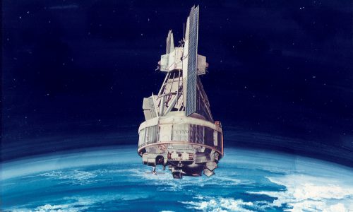 Az első napelemes autó Napelemes NASA műhold